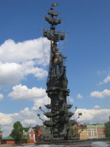 8モスクワ⑧記念碑(銅像)と有名人邸宅 (ろ) ロシア (ヨーロッパ側)