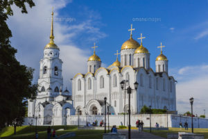 19ウラジミール(キノコ屋根の教会群) (ろ) ロシア (ヨーロッパ側)