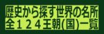 歴史から探す世界の名所1~人類4000年の歴史年表~ (お)王朝