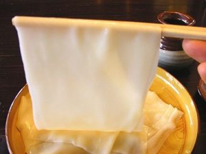 ひもかわうどん