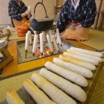 きりたんぽ鍋(秋田)4 きりたんぽの作り方 きりたんぽ鍋(秋田)