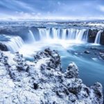 3滝、間欠泉 アイスランド